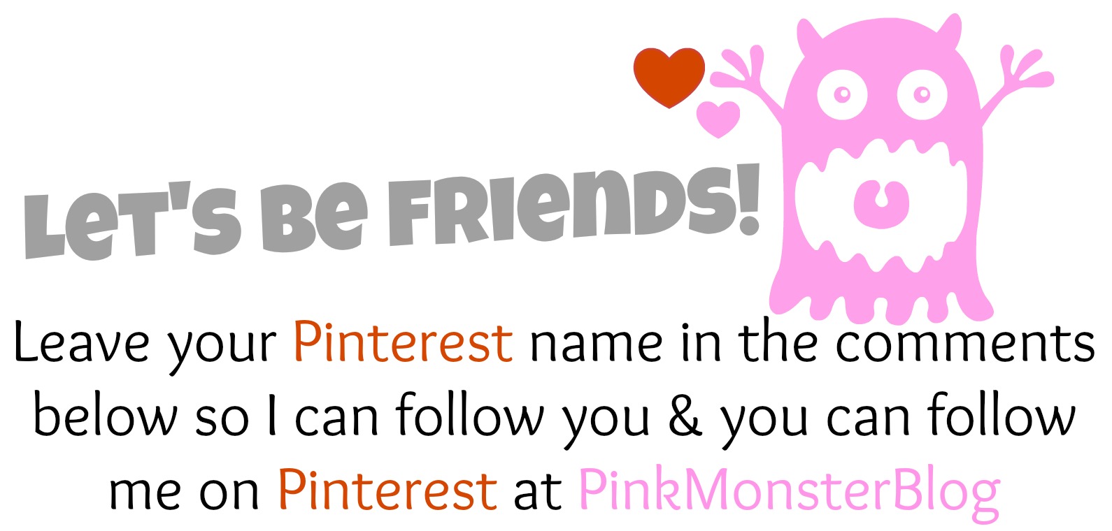 pinterest friends forever! 