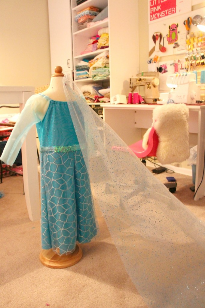 DIY Elsa Dress from Disney's Frozen