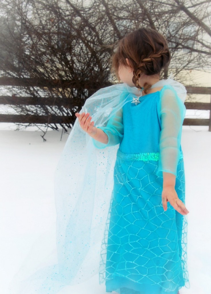 DIY Elsa Dress from Disney's Frozen