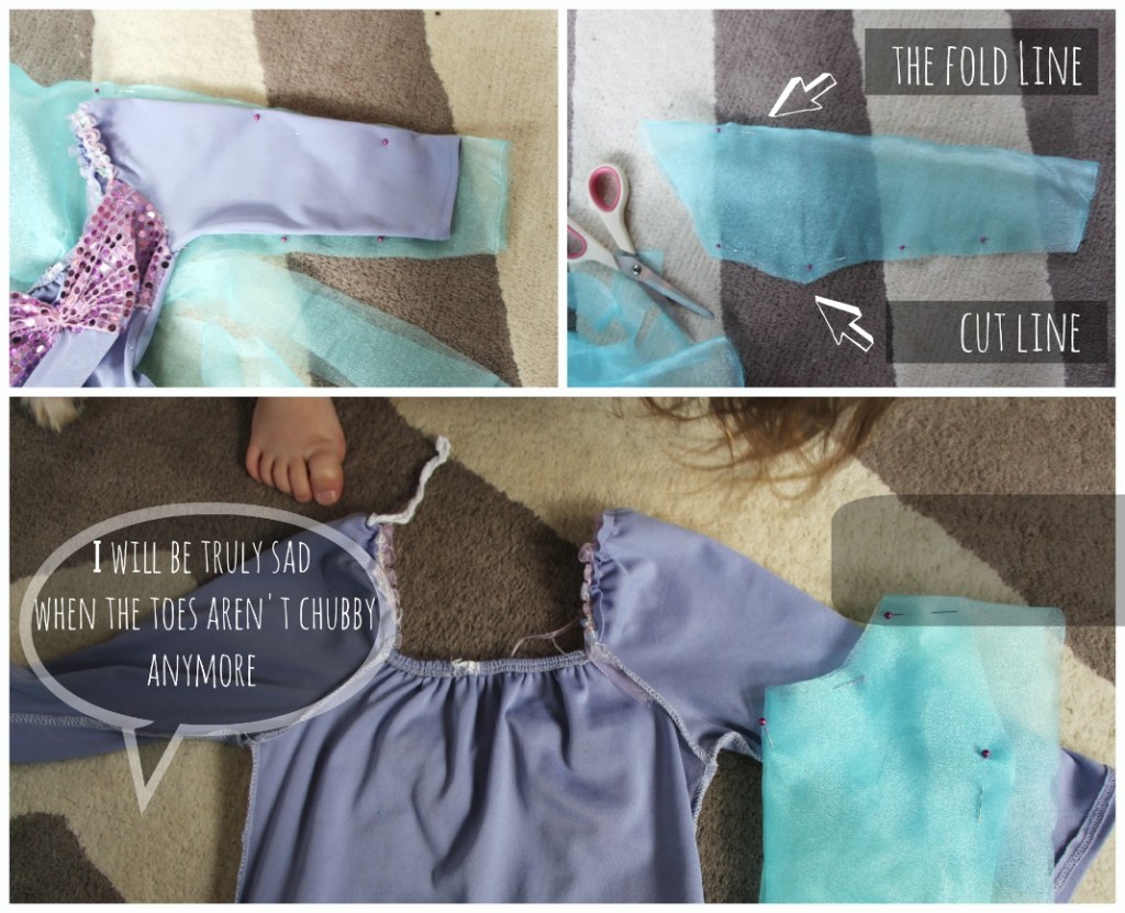 DIY Elsa Dress from Disney's Frozen