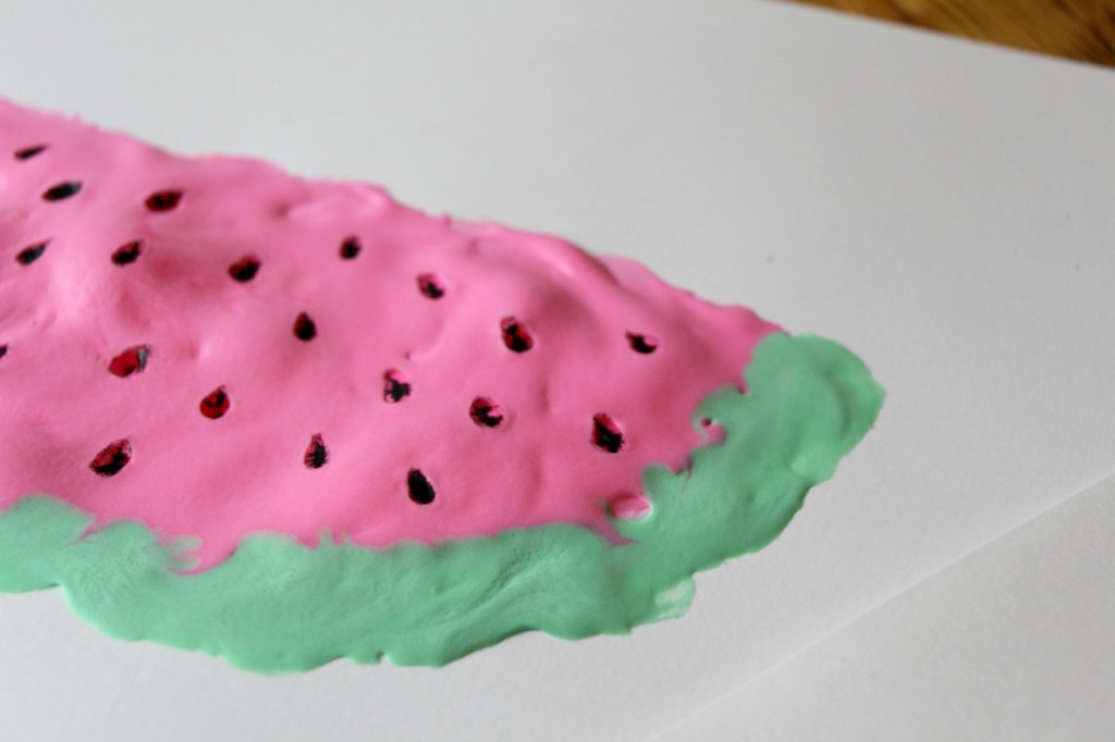 how to make your own diy puffy paint kid craft