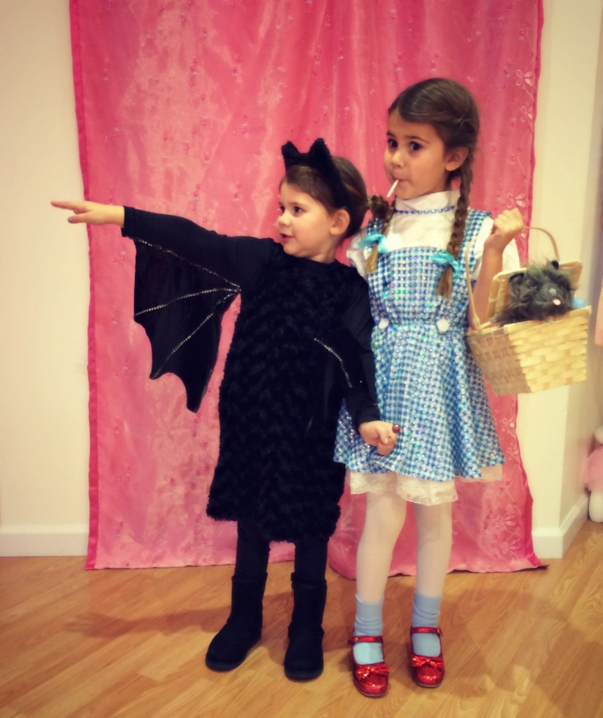 bat girl costume by little pink monster