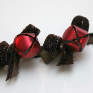 DIY Reindeer Jingle Hairclips