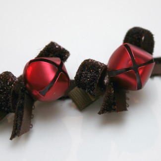 DIY Reindeer Jingle Hairclips