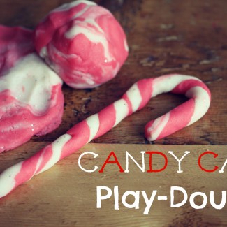 DIY Candy Cane Play Dough