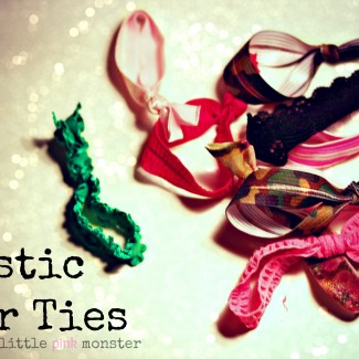 DIY Elastic Hair Ties