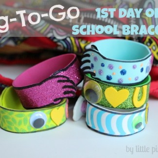 Hug-To-Go 1st Day of School Bracelet