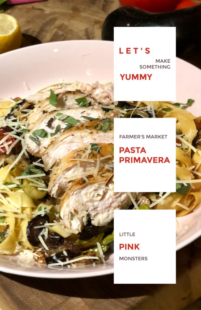 Dinner tonight: Pasta Primavera with Chicken